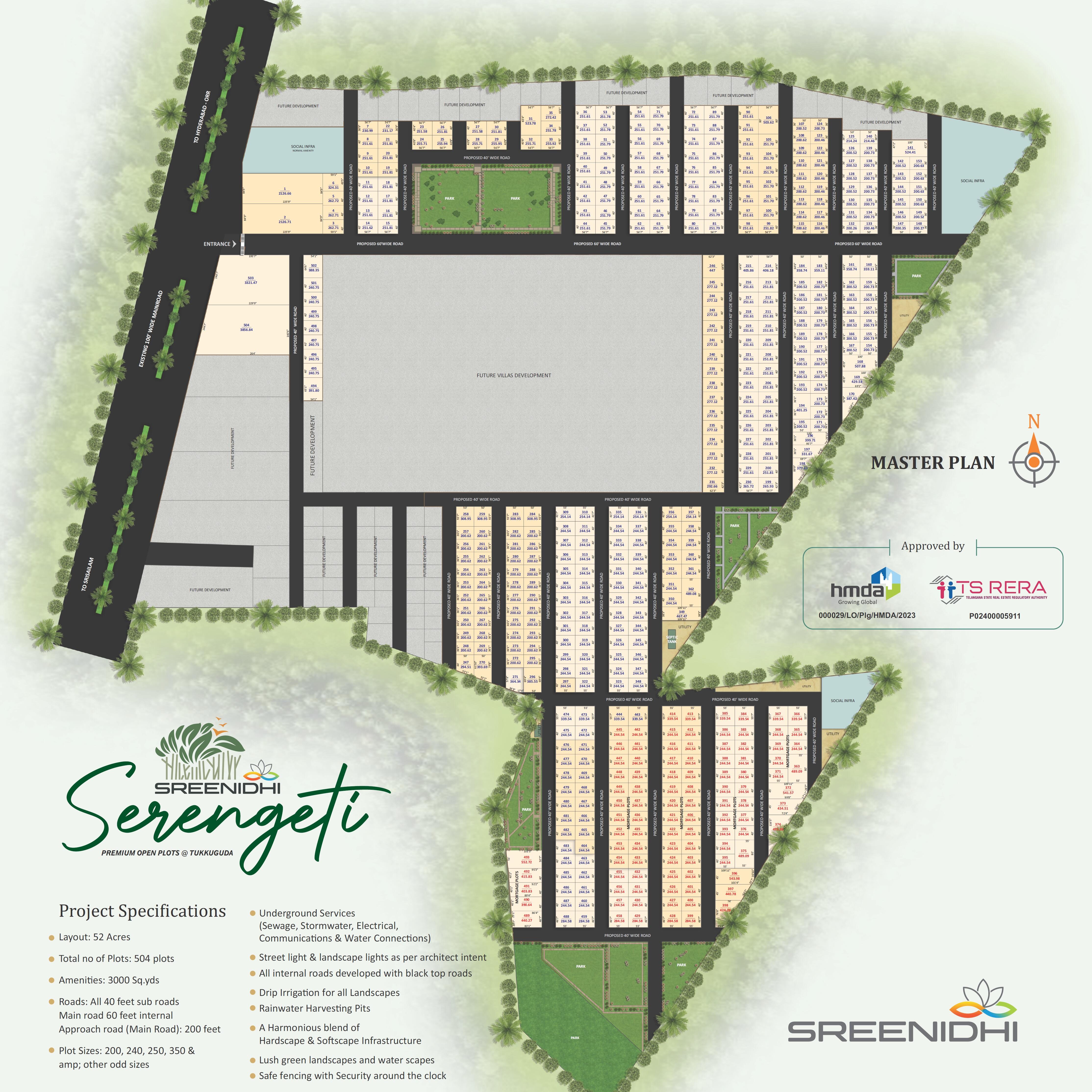 Sreenidhi Serengeti Floor plan